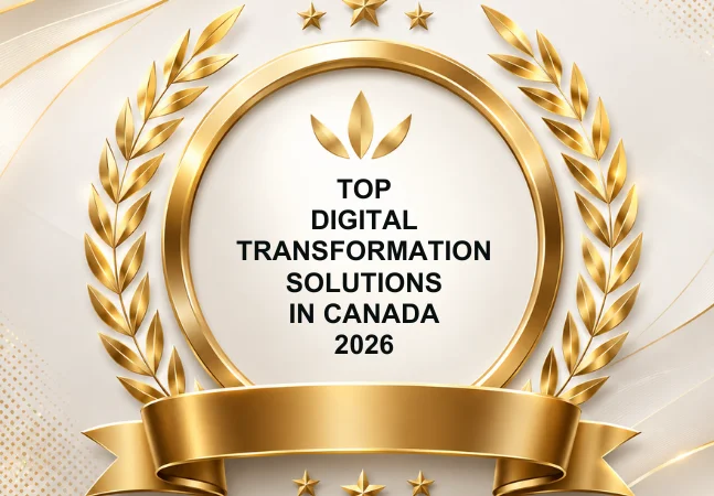 Gold digital transformation award recognizing IPSG Technology as a top solutions provider in Canada
